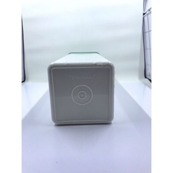 Tupperware Velveeta Cheese Butter Cracker Keeper w/Tray & Lid 1697-1 Blue Vintag - Picture 9 of 13